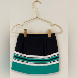 Janie and Jack striped short mini skirt girls 2t